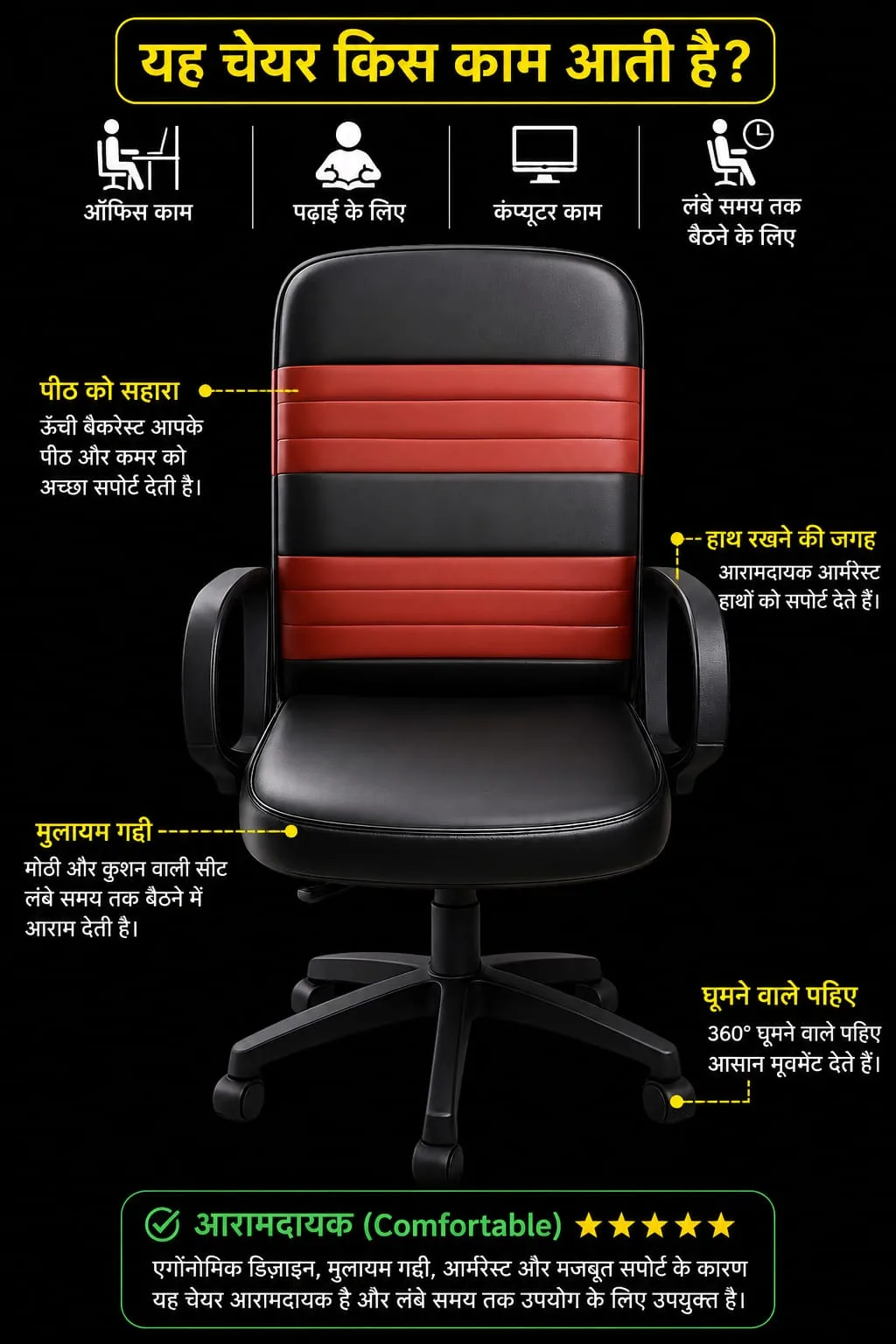 Revolving Office Chair