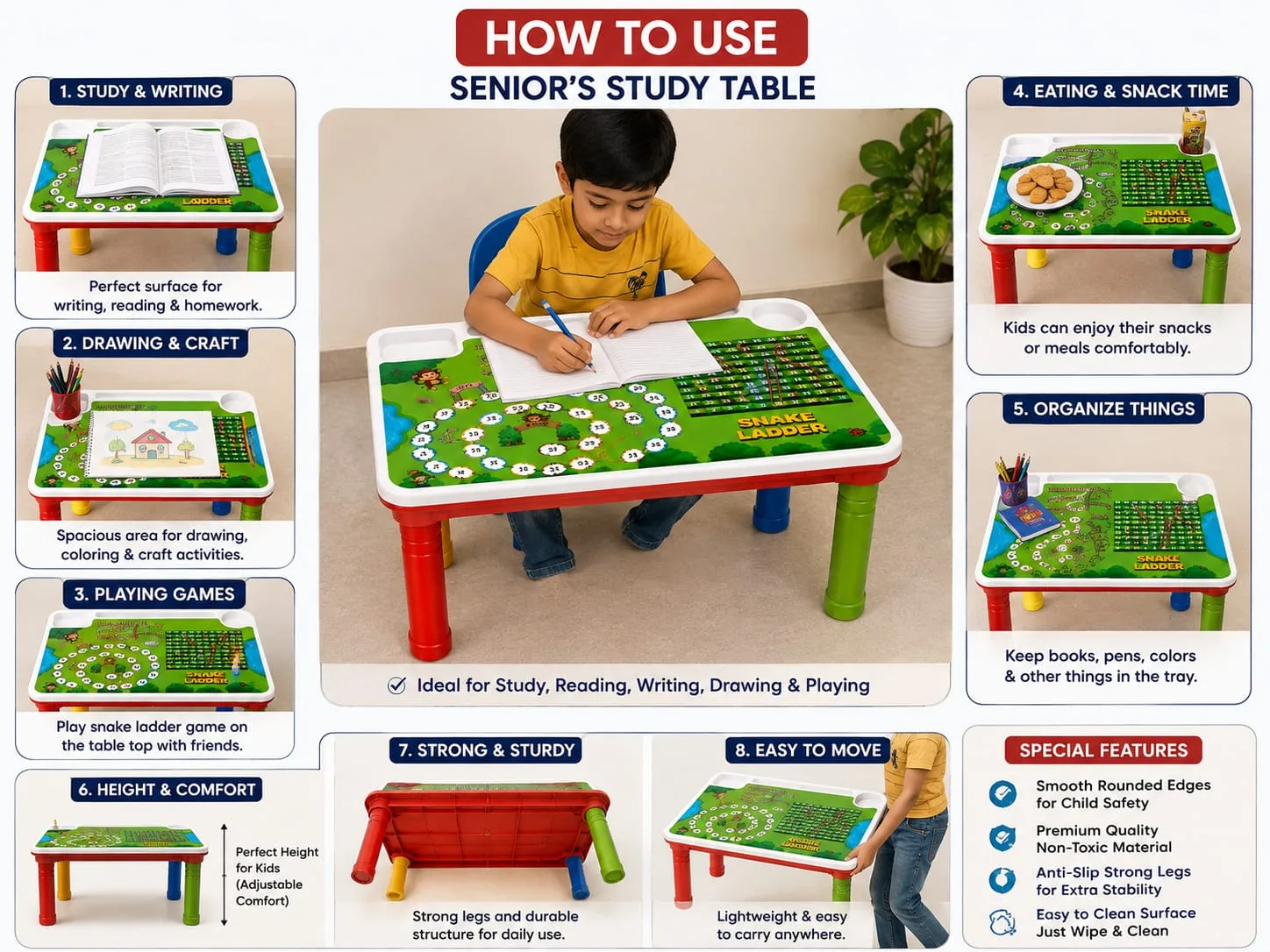 Kids Study Table
